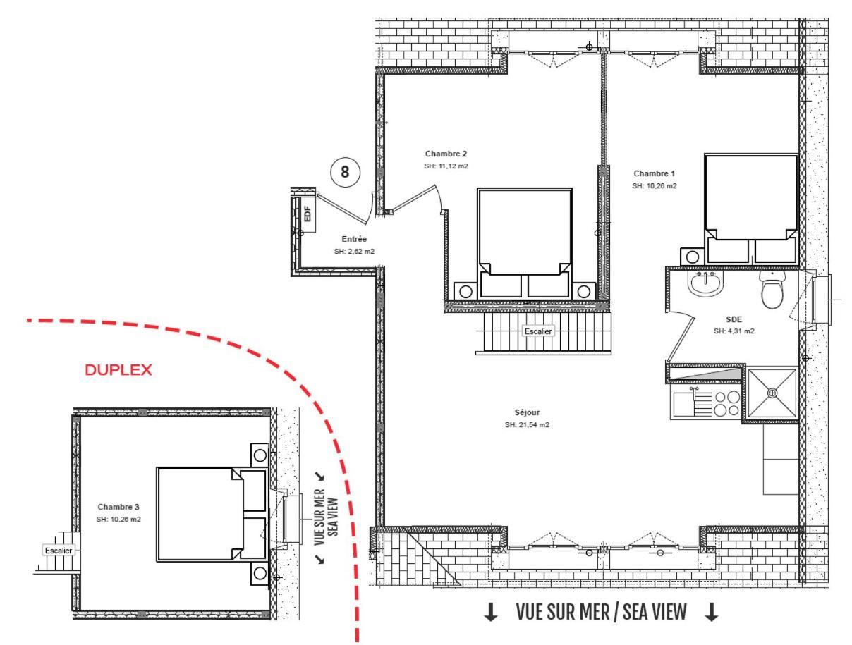 Résidence La Plage d'Or Vierville-sur-Mer Habitación foto